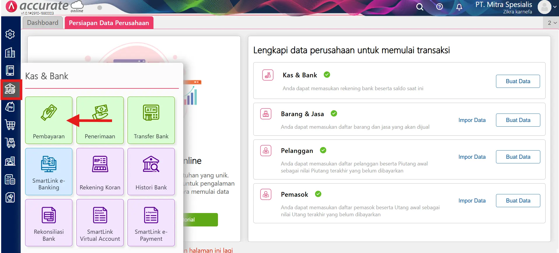 Cara mencatat cicilan pinjaman/hutang bank